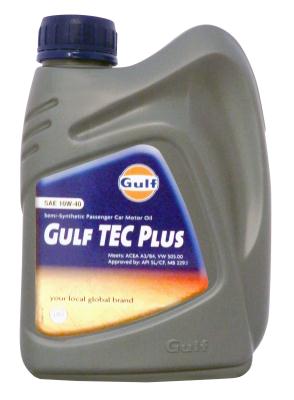 Моторное масло GULF TEC Plus SAE 10w40, 1л